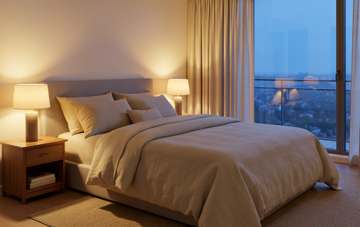 Ruhige Schlafumgebung