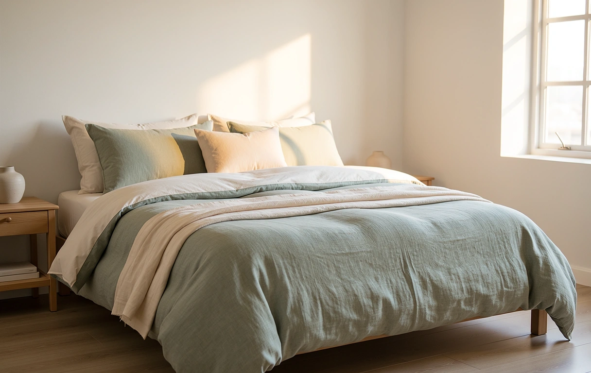 Serene bedroom environment at Schlaf & Erfolg