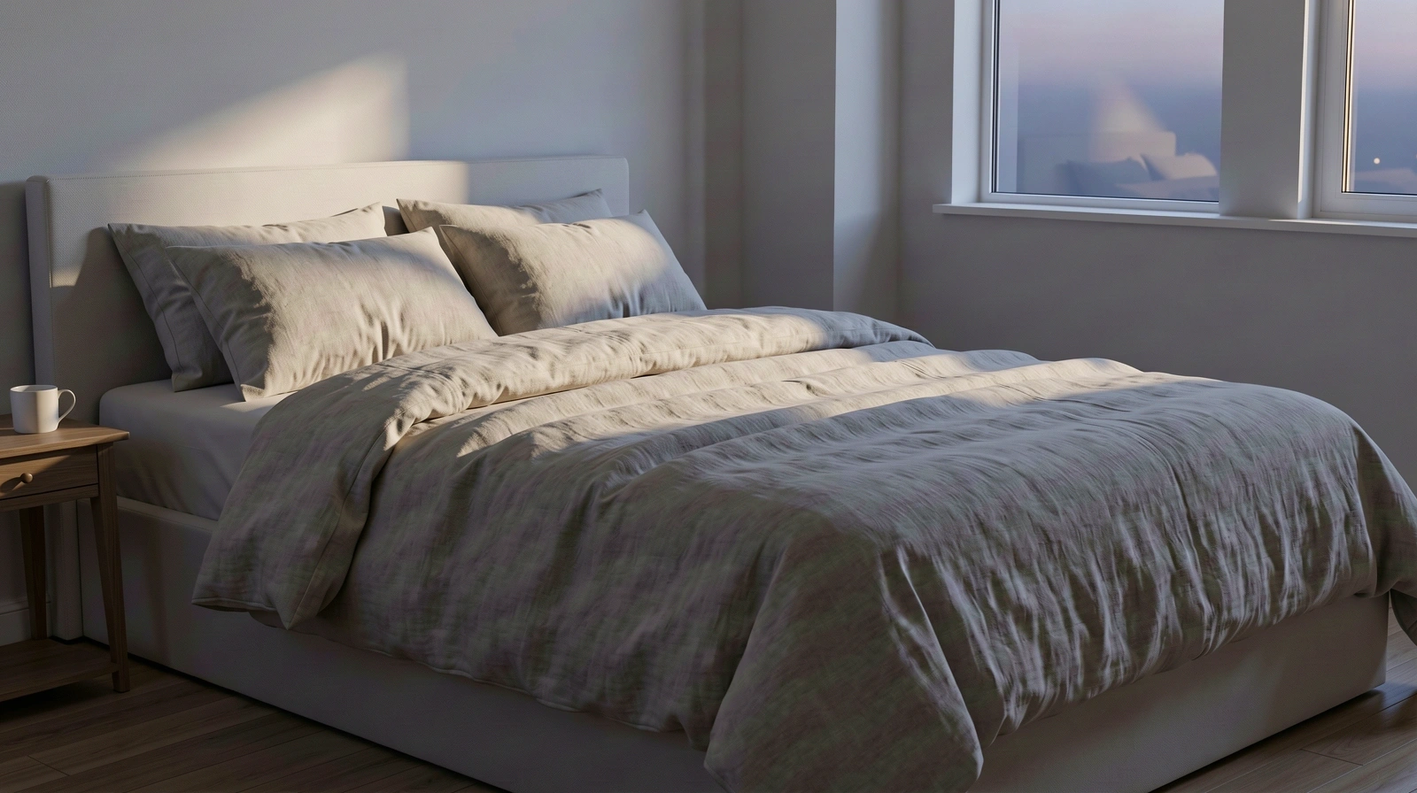 Ruhiges Schlafzimmer Ambiente